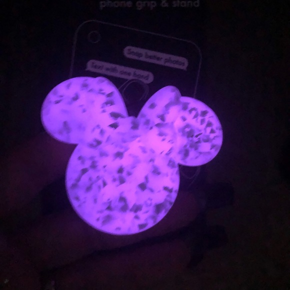 Glow in the dark Popsocket multiple colors avail - Picture 2 of 3